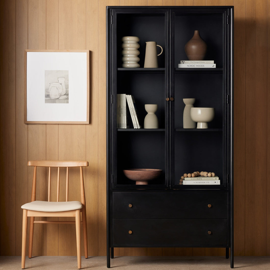 Soto Cabinet - Black