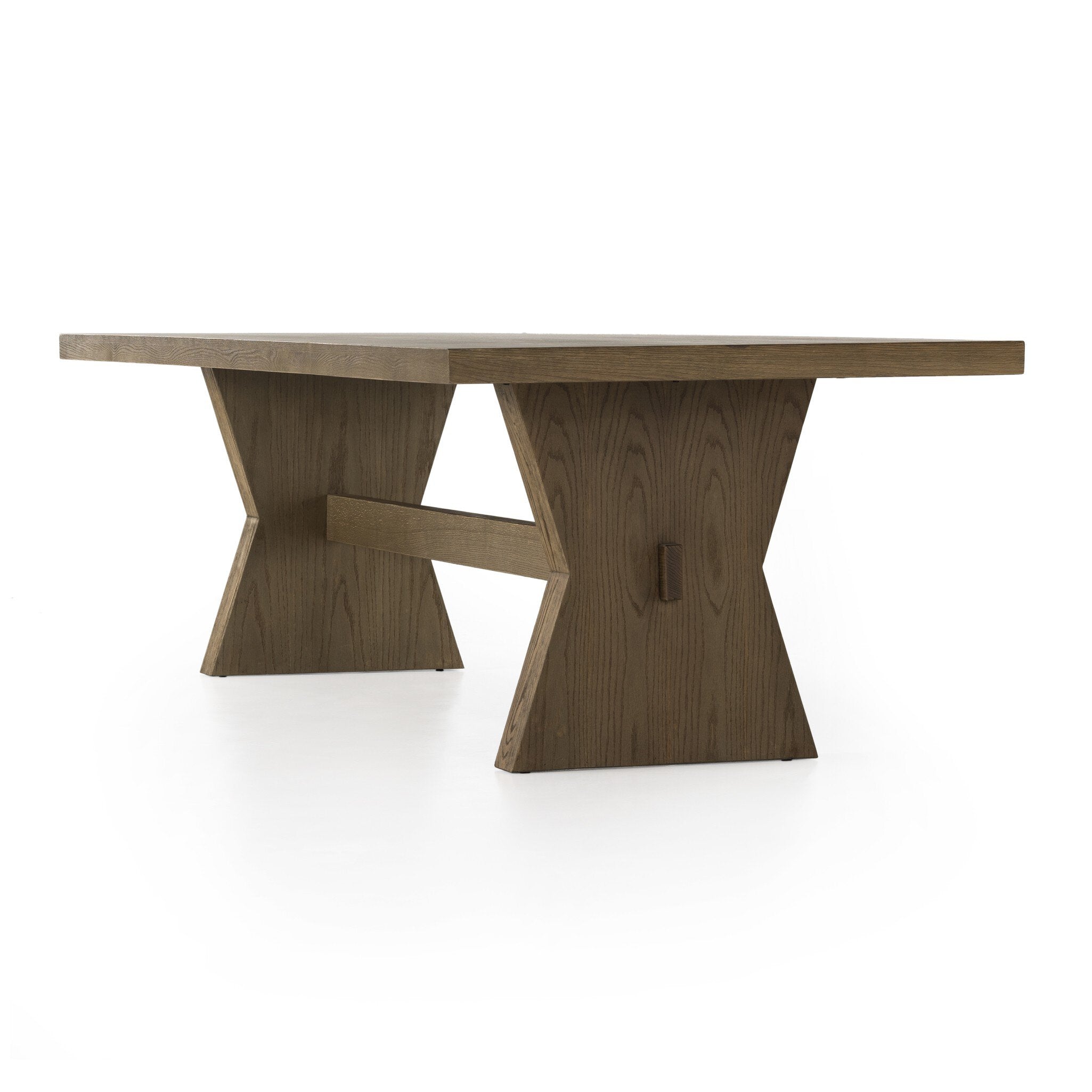 Tia Dining Table - Drifted Oak Solid