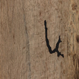 Abaso Console Table - Rustic Wormwood Oak | shipping 5/11/2024