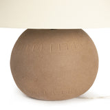 Honus Table Lamp - Dark Sand Porcelain Ceramic