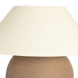 Honus Table Lamp - Dark Sand Porcelain Ceramic