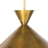 Clement Large Pendant - Burnt Brass