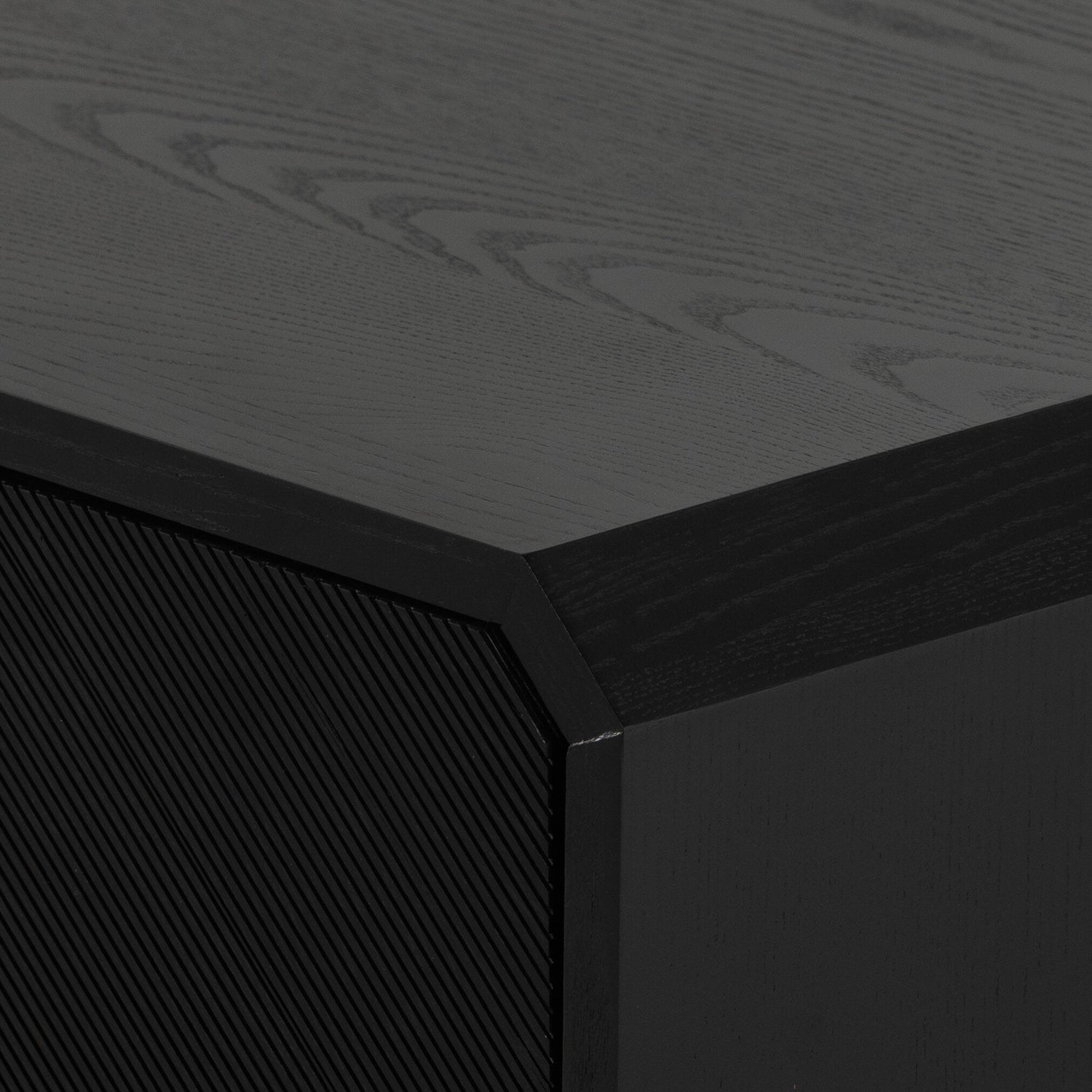 Caspian Sideboard - Black Ash Veneer