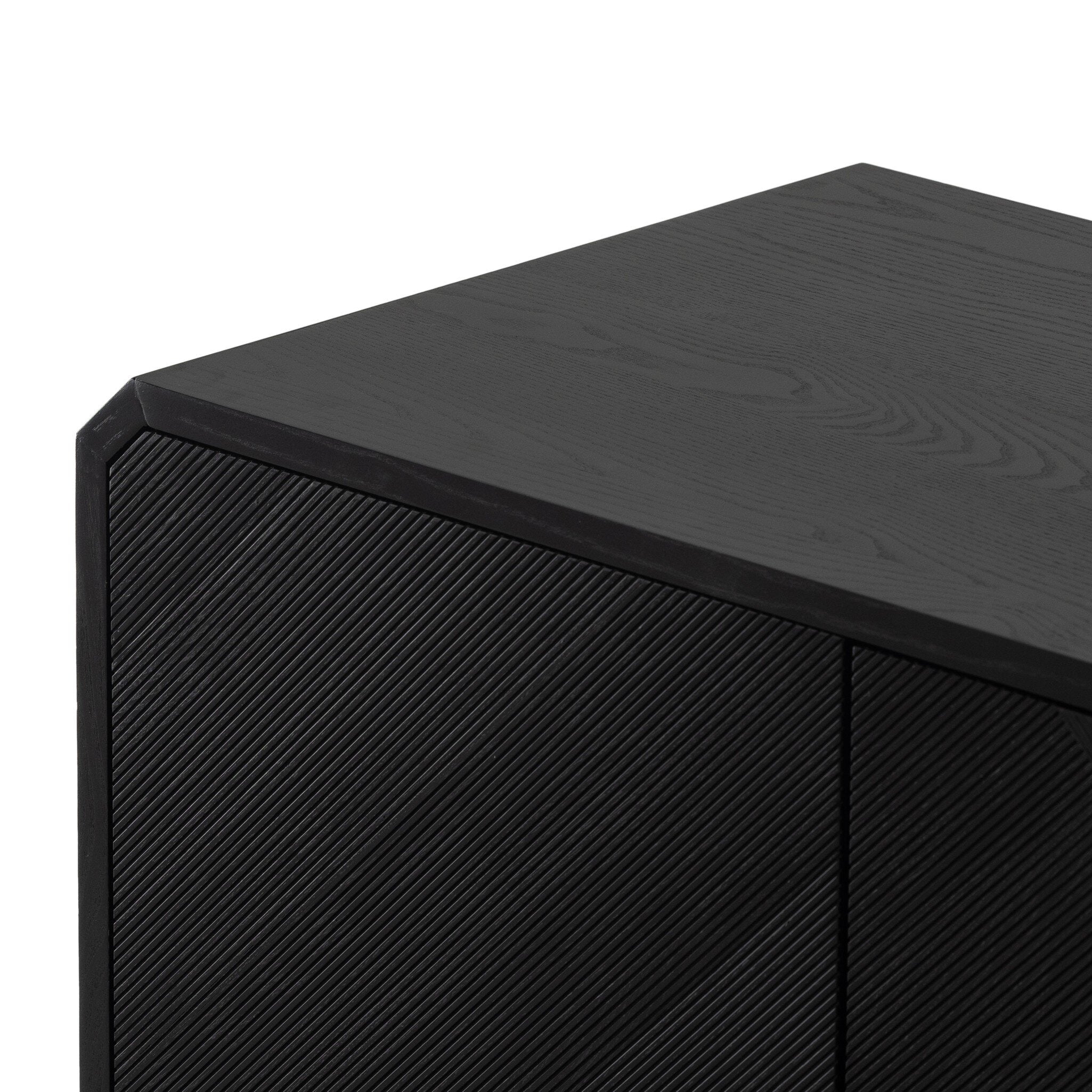 Caspian Sideboard - Black Ash Veneer