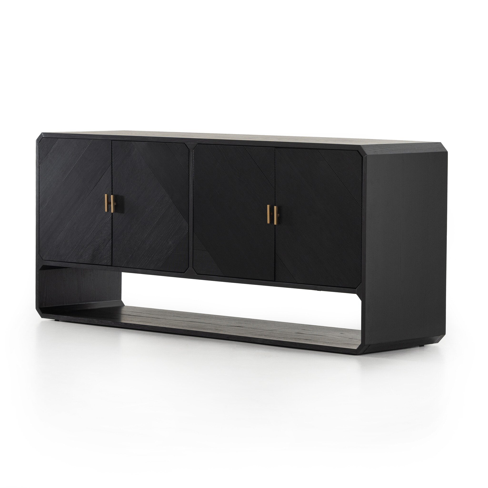 Caspian Sideboard - Black Ash Veneer