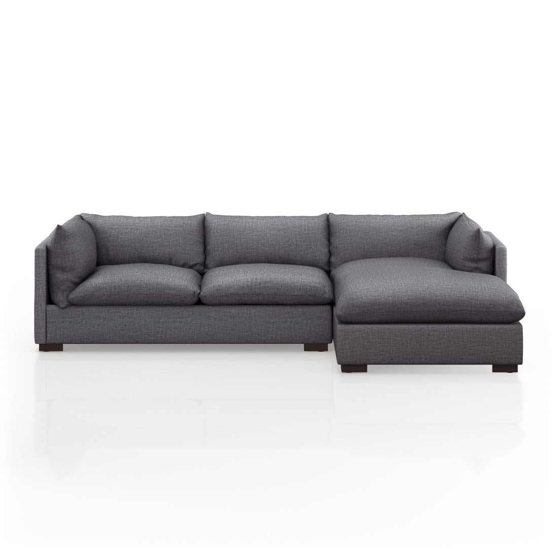 Westwood 2-Piece Sectional - Bennett Charcoal