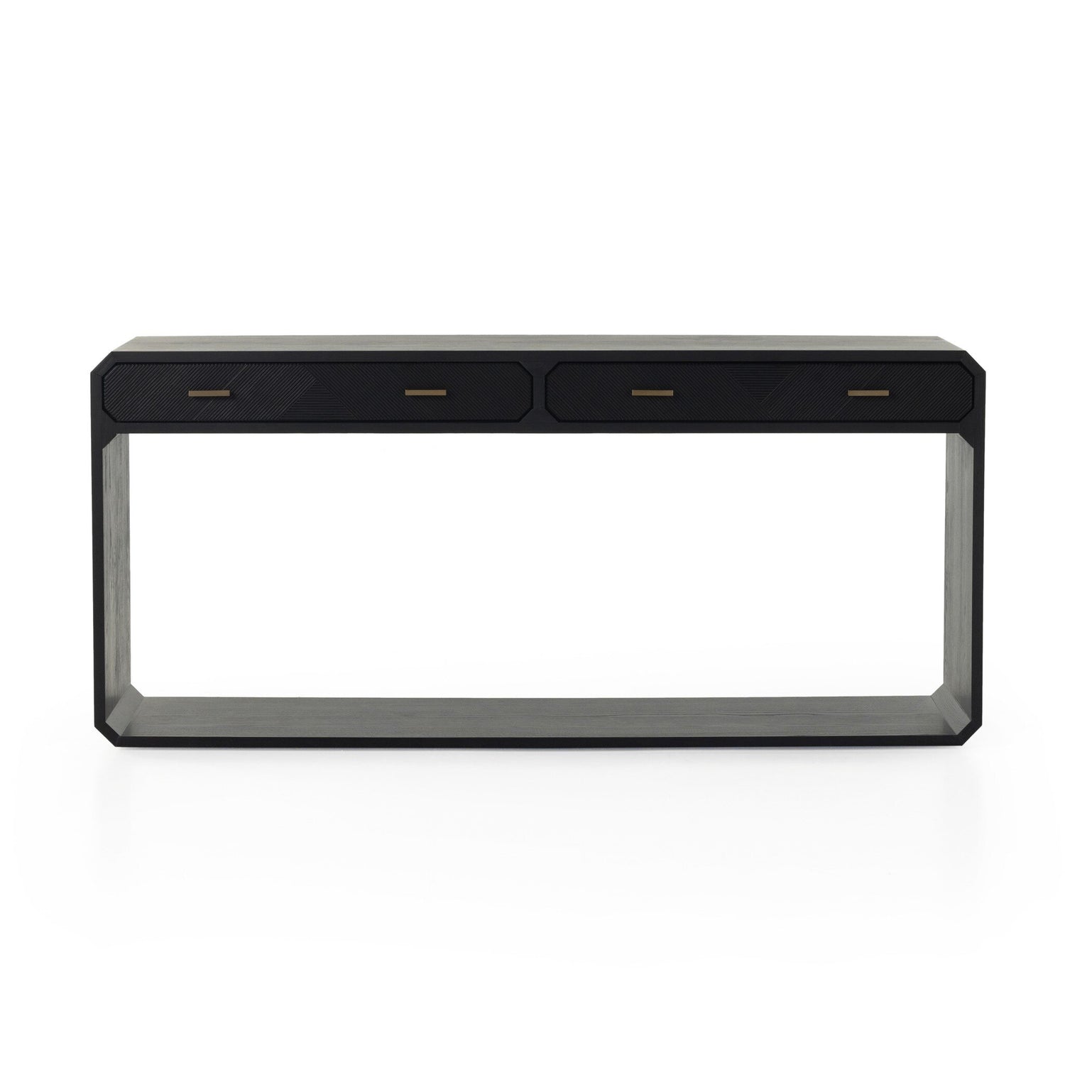 Caspian Console Table - Black Ash Veneer