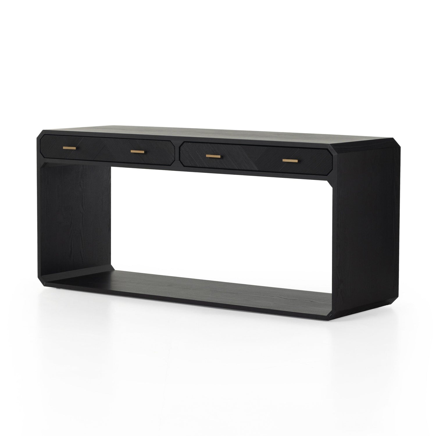 Caspian Console Table - Black Ash Veneer