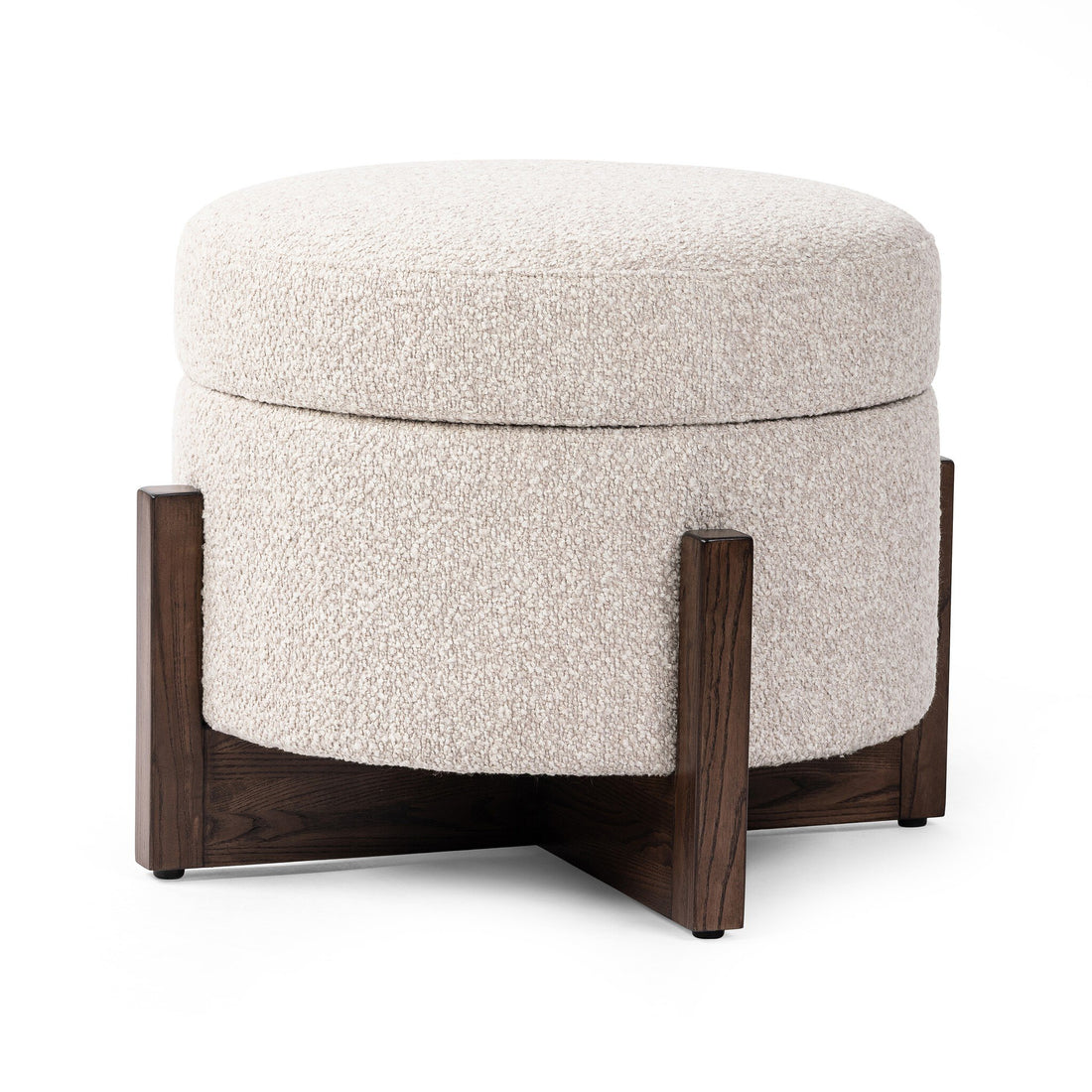 Esben Storage Ottoman - Sattley Fog