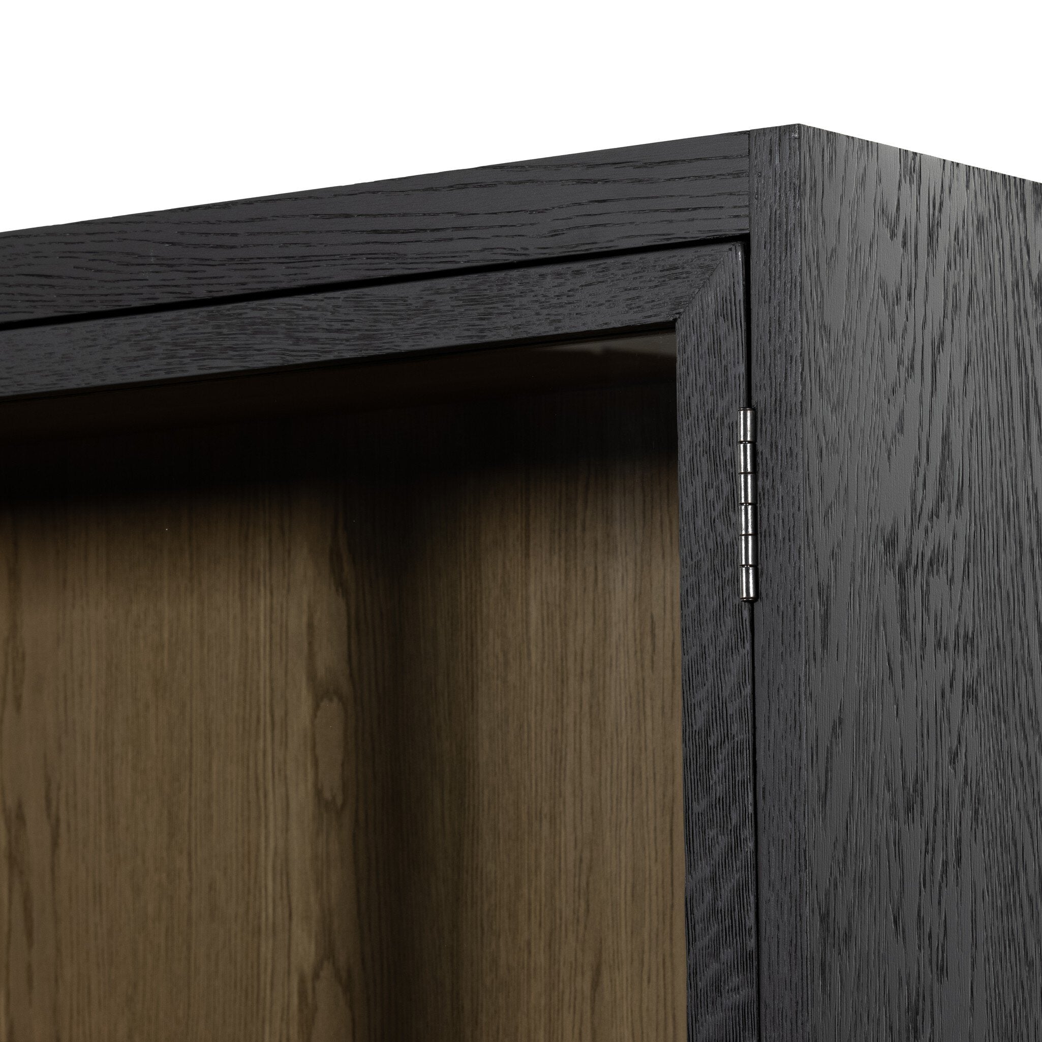 Millie Double Cabinet - Drifted Matte Black