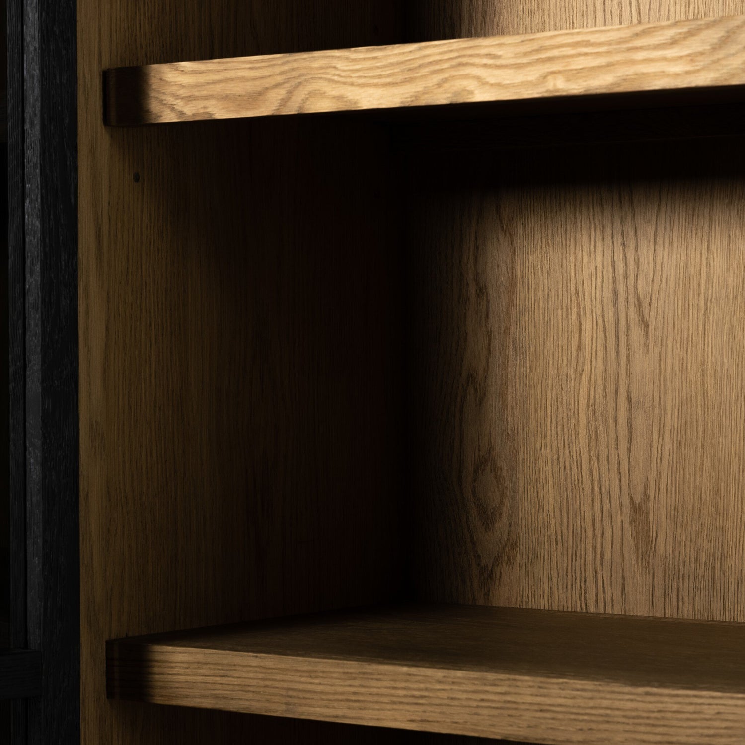 Millie Double Cabinet - Drifted Matte Black