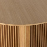 Copo Dining Table 43.5"  Natural Oak Veneer