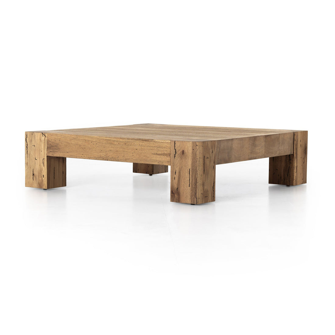 Abaso Coffee Table - Rustic Wormwood Oak