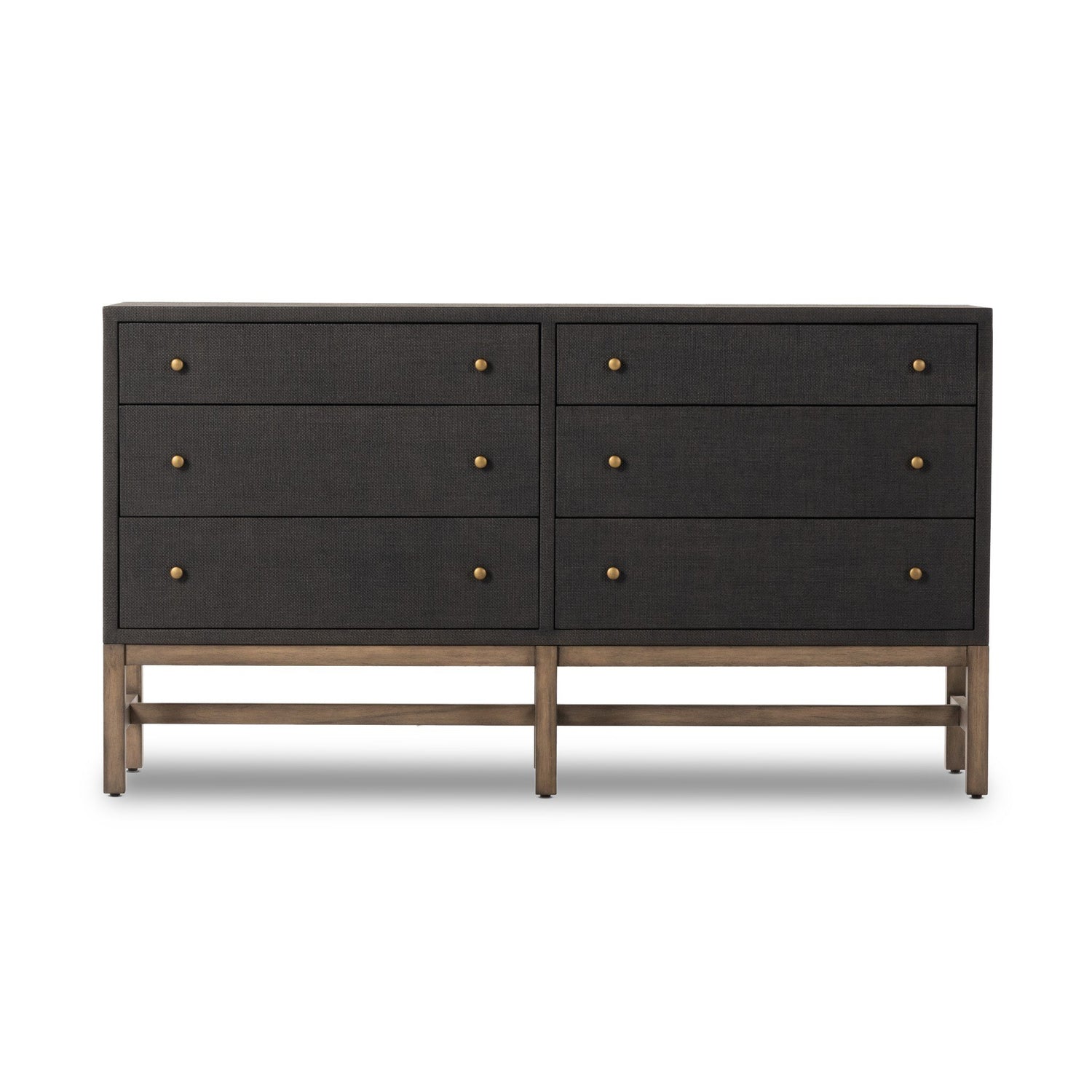 Fiona 6 Drawer Dresser - Russet Mahogany