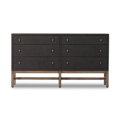 Fiona 6 Drawer Dresser - Russet Mahogany