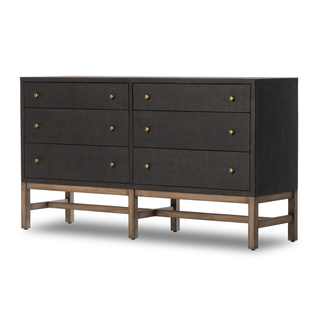 Fiona 6 Drawer Dresser - Russet Mahogany