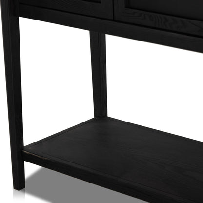 Tolle Bar Cabinet - Drifted Matte Black