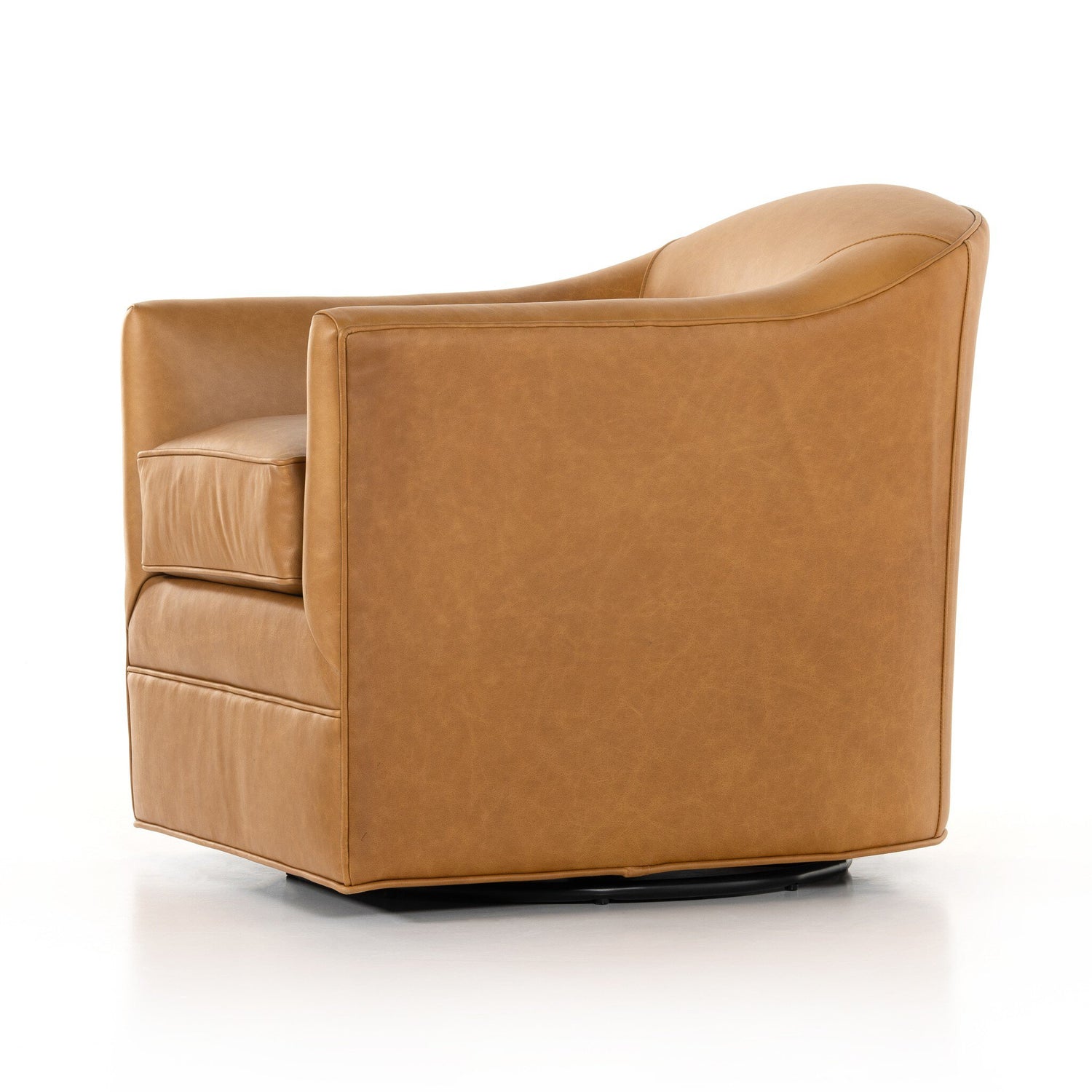 Quinton Swivel Chair - Osorno Camel