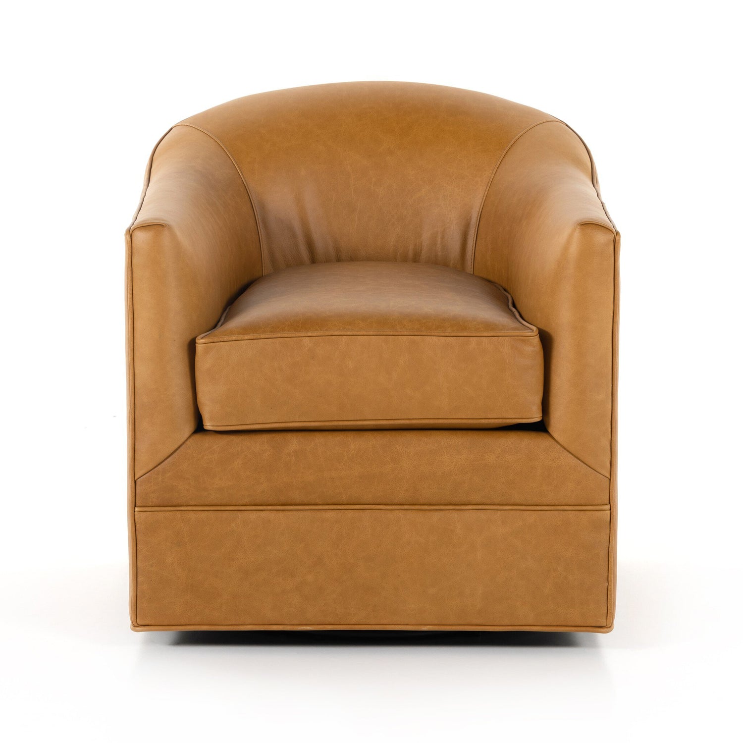 Quinton Swivel Chair - Osorno Camel