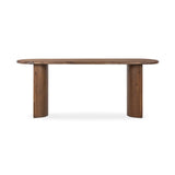 Paden Large Console Table - Seasoned Brown Acacia Solid | ready to ship!