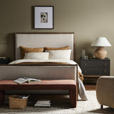 Glenview King Bed - Weathered Oak | shipping 7/4/2024