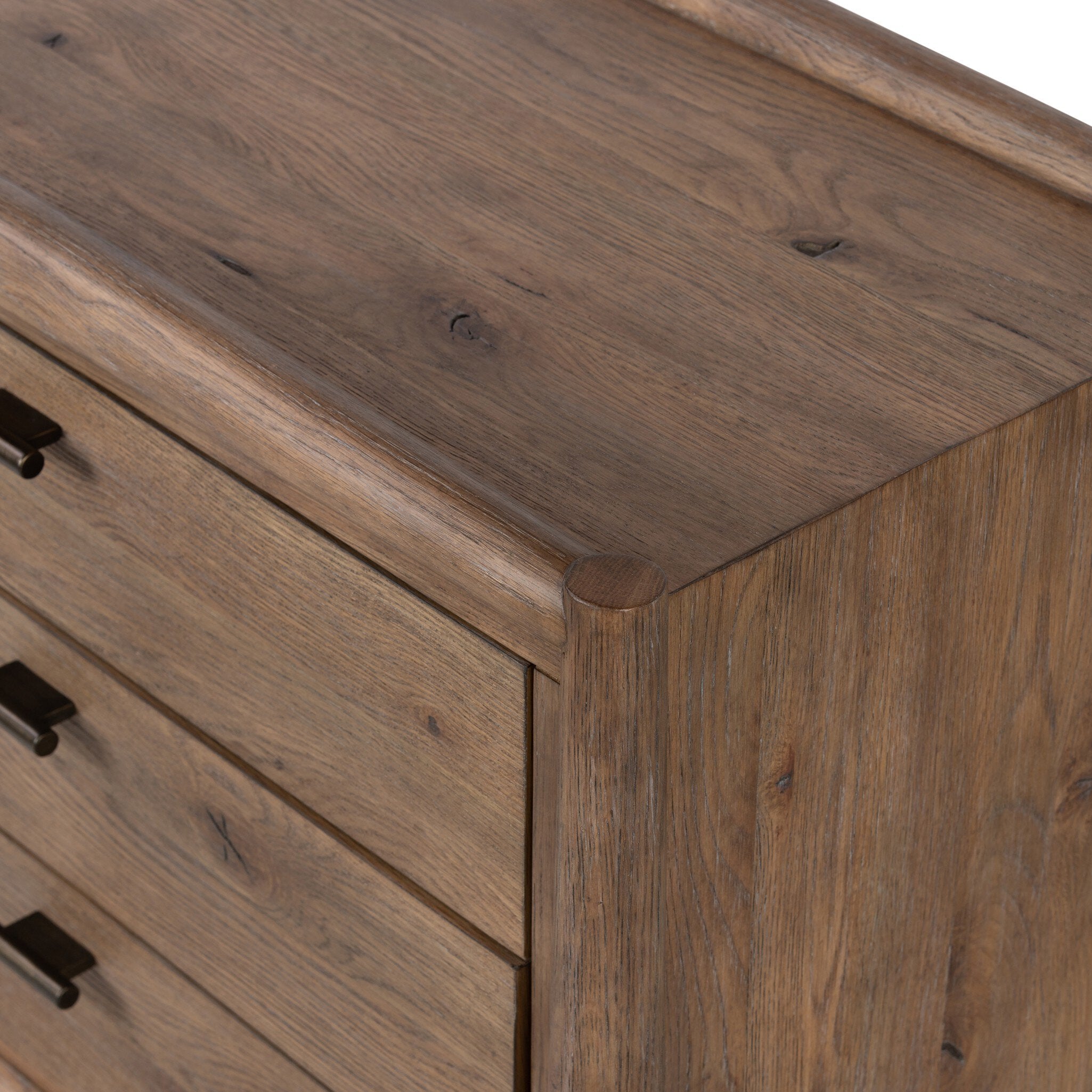 Glenview Nightstand - Weathered Oak Veneer