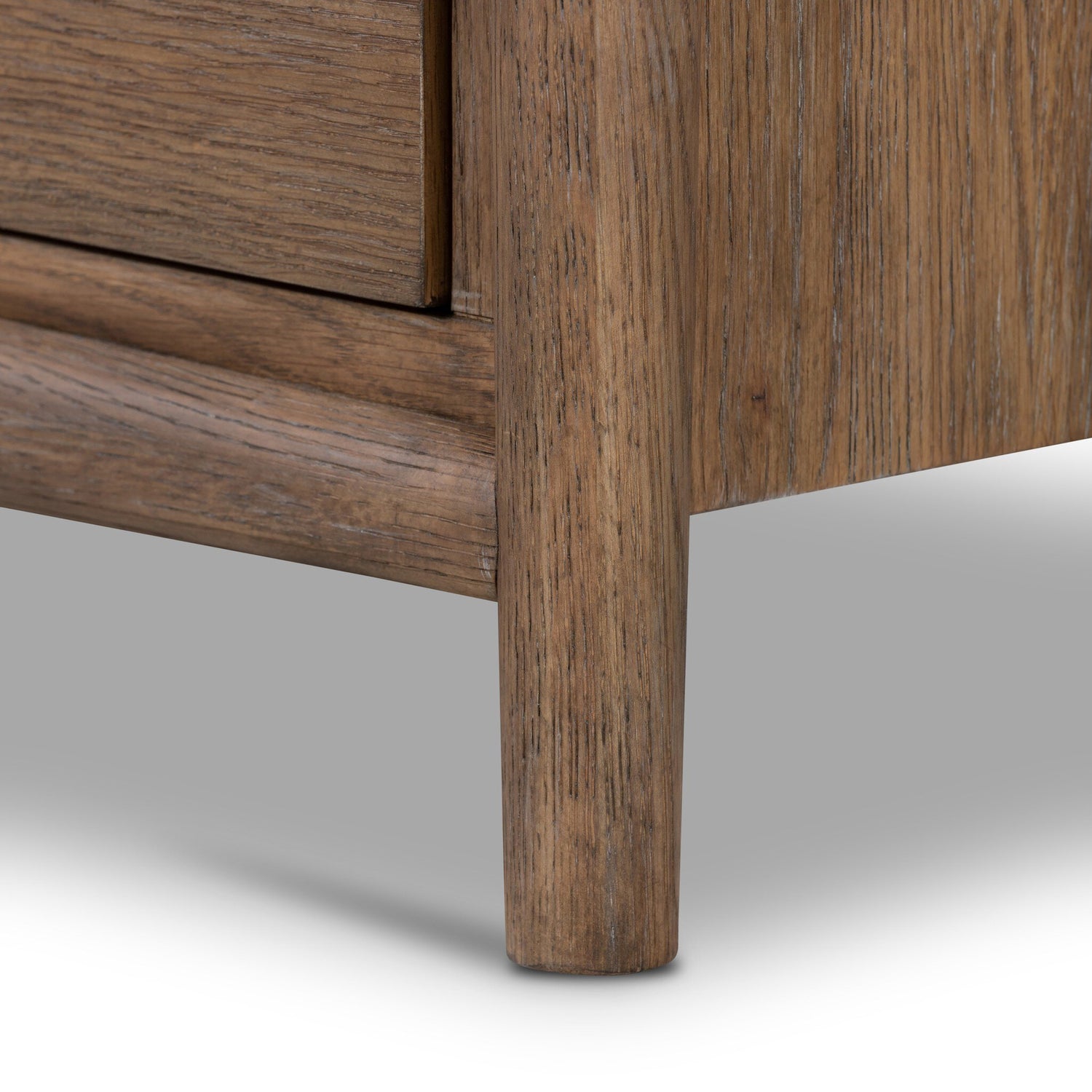 Glenview Nightstand - Weathered Oak Veneer