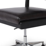 Norris Armless Desk Chair - Sonoma Black