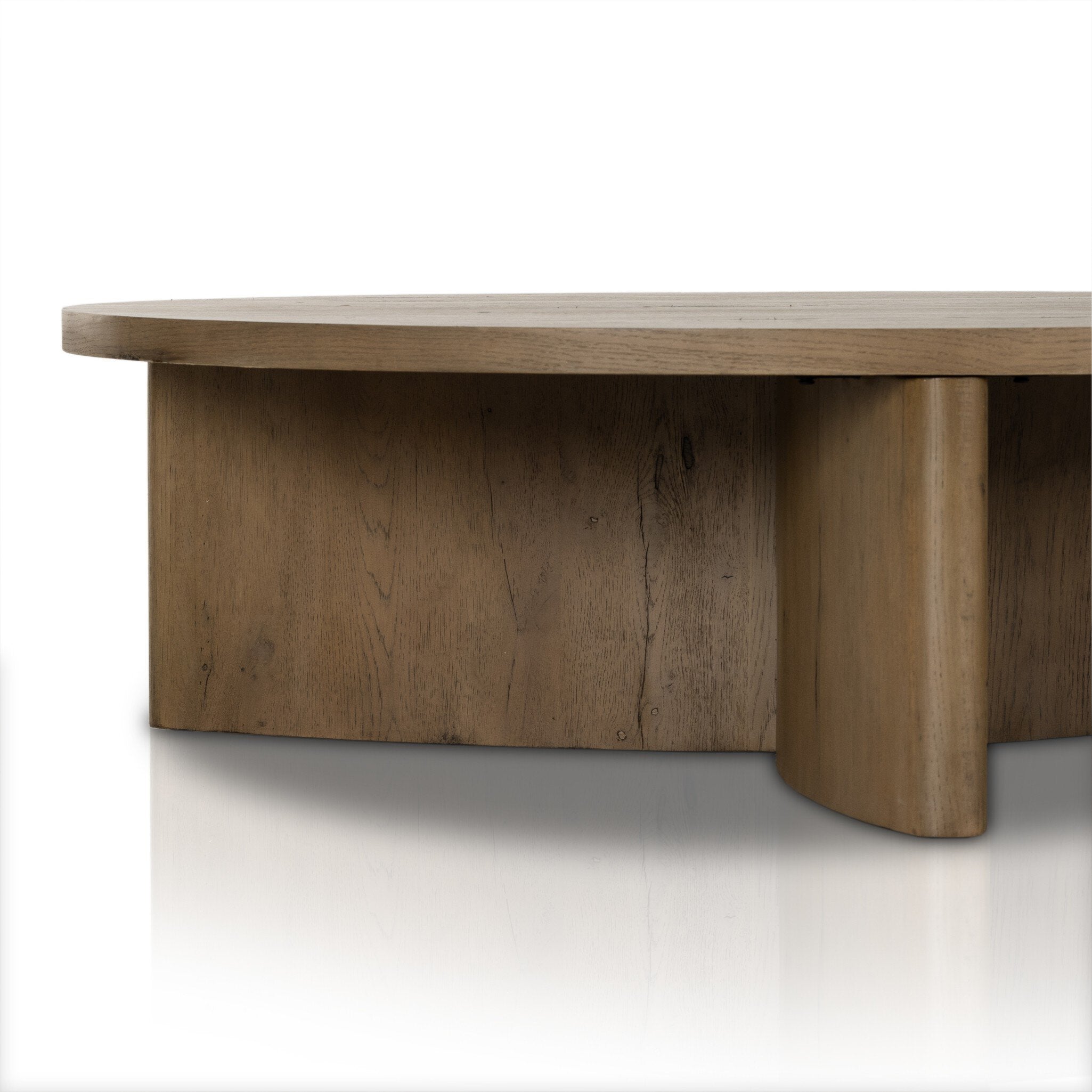 Toli Coffee Table - Rustic Grey Veneer