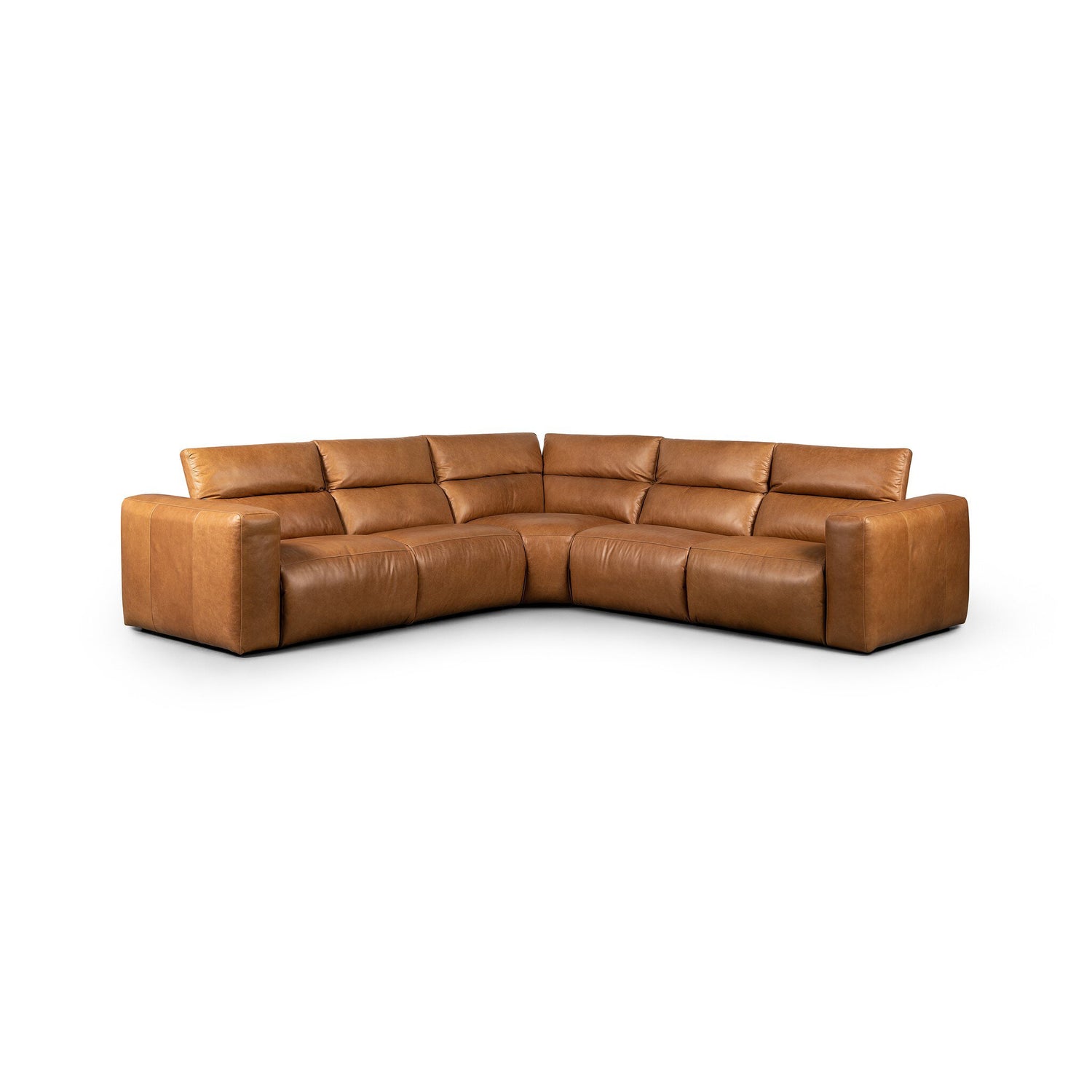 Radley Power Recliner 5-Piece Sectional - Sonoma Butterscotch