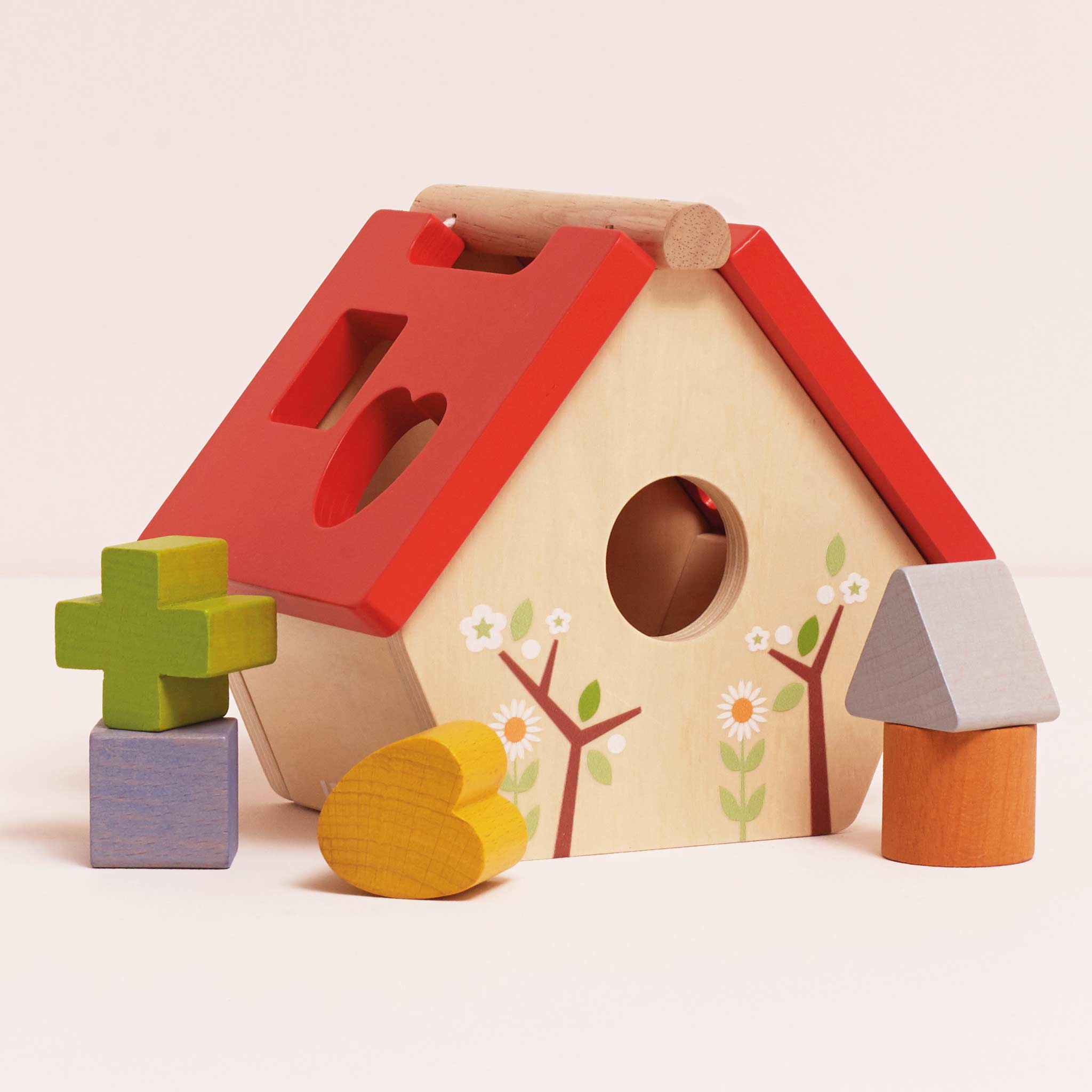 Woodland Bird House Shape Sorter