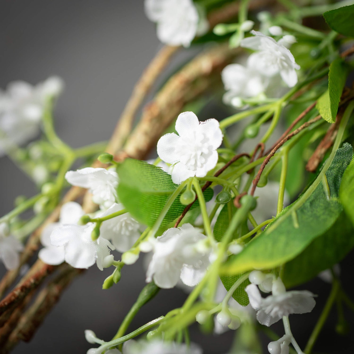 White Blossom Spray - 58&quot;