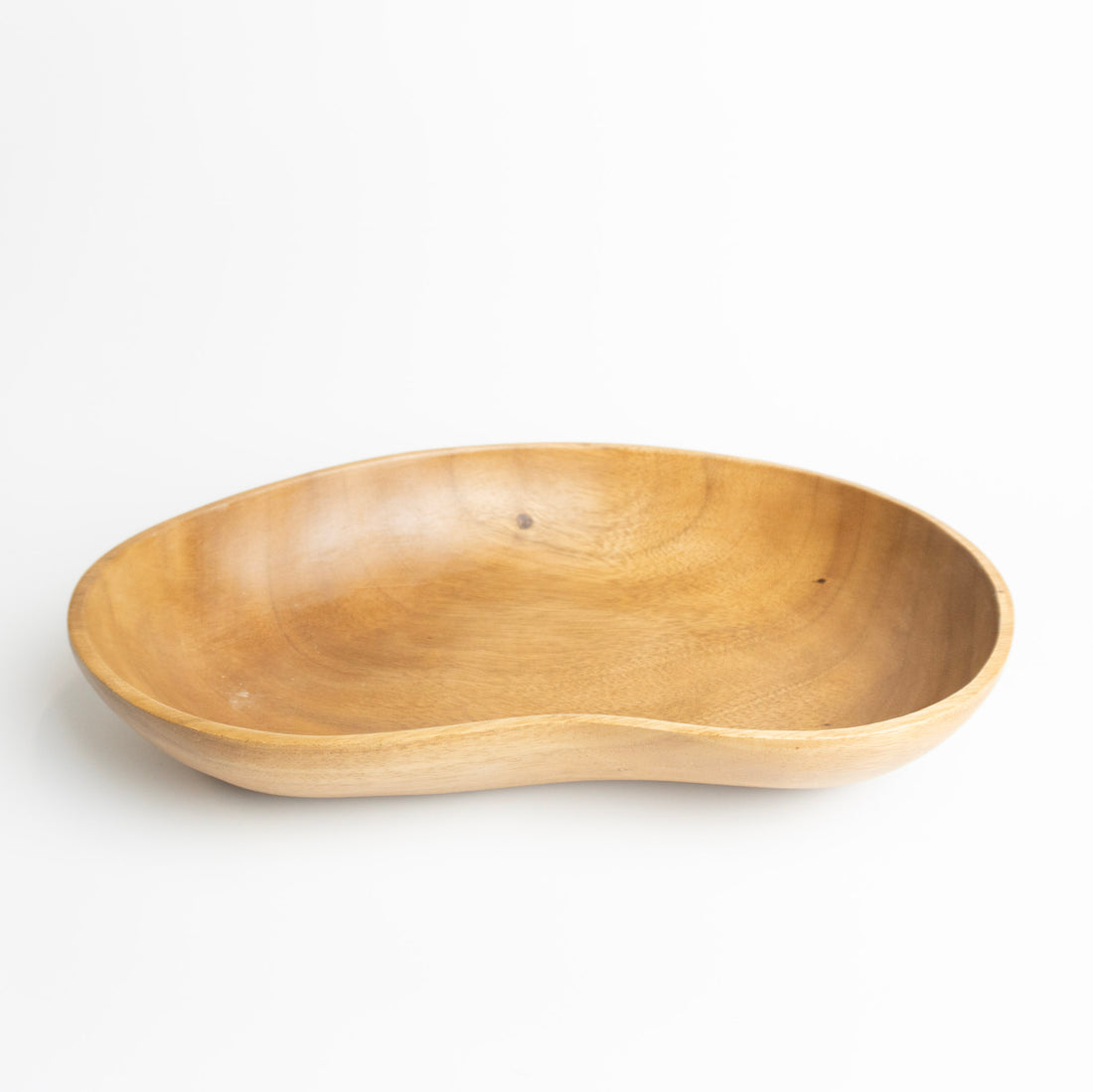 Hand Carved Acacia Wood Bowl