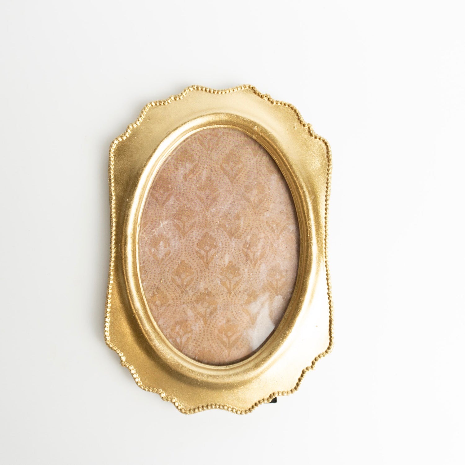 Gold Dots Photo Frame