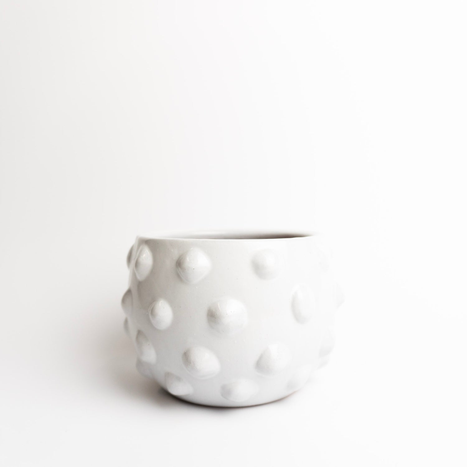 Round Terracotta Vase