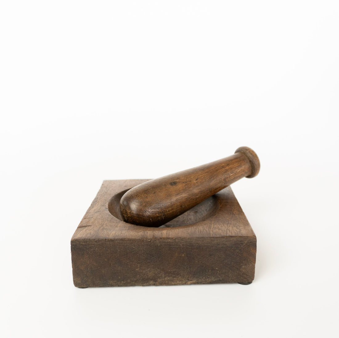 Wood Mortar &amp; Pestle