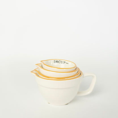 White Measuring Cups