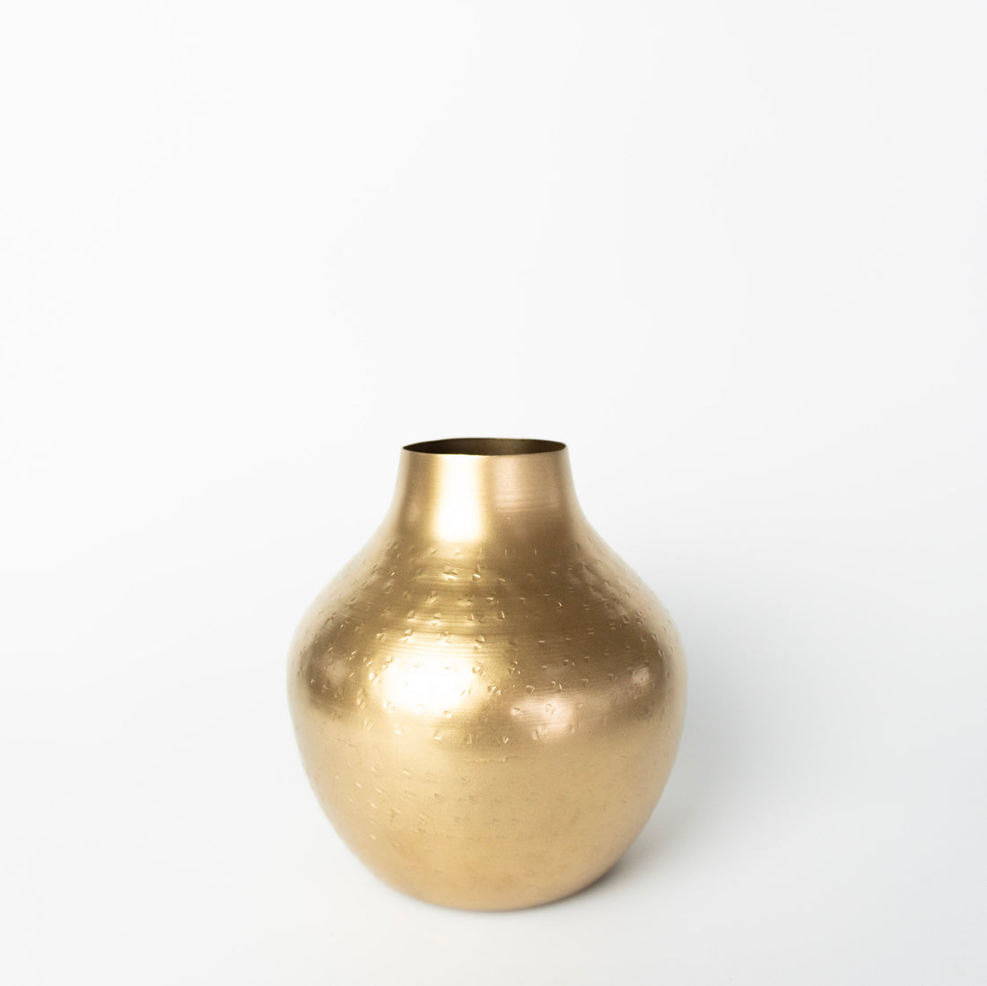 6" Brass Antique Vase