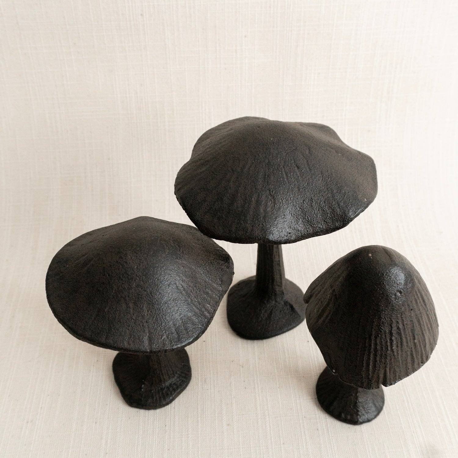 Cast Iron Mushrooms