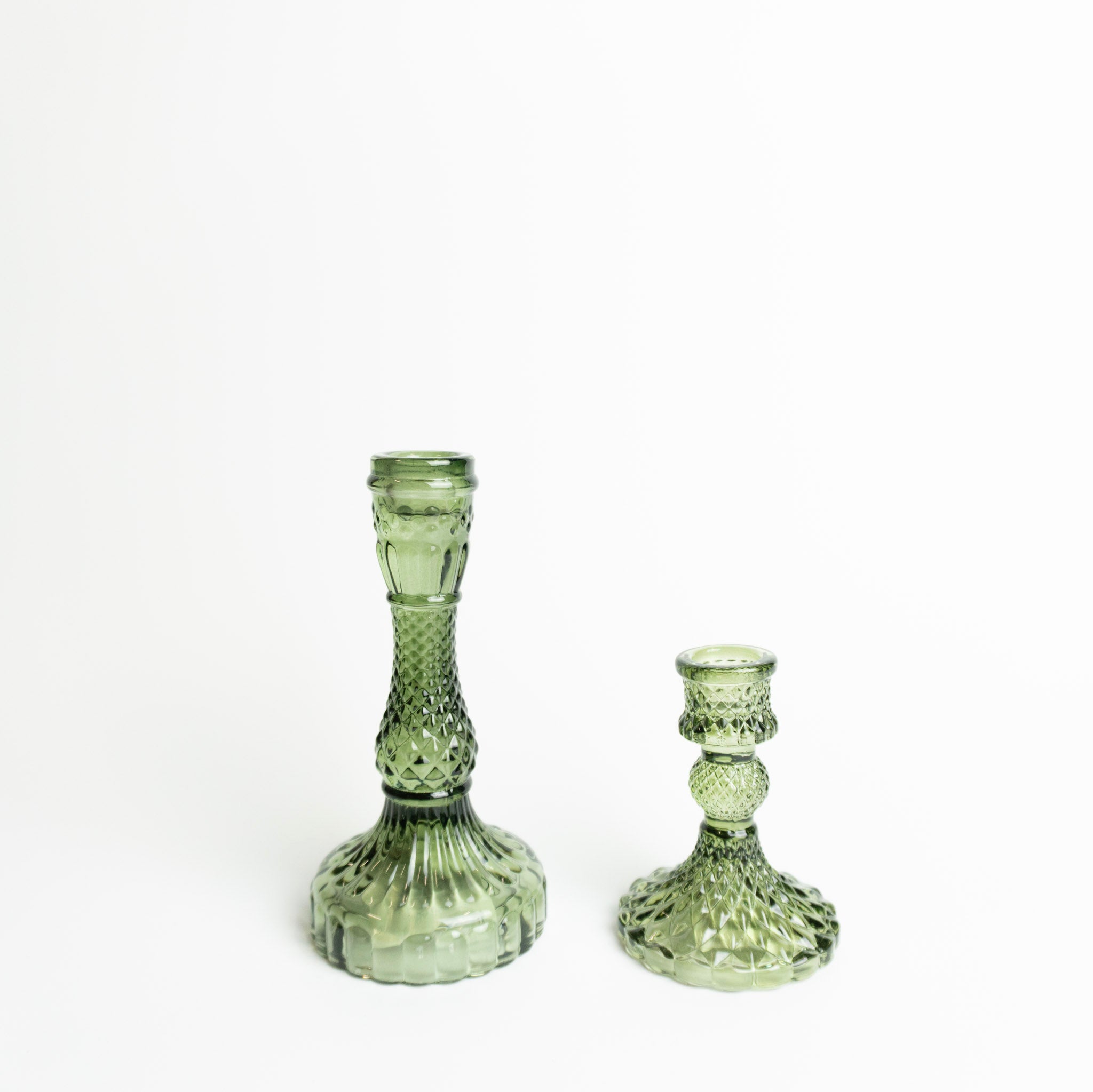 Gillian Candlestick Green