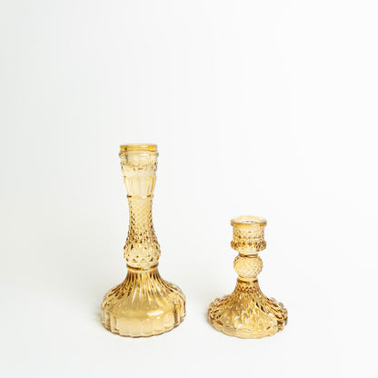 Gillian Candlestick Amber