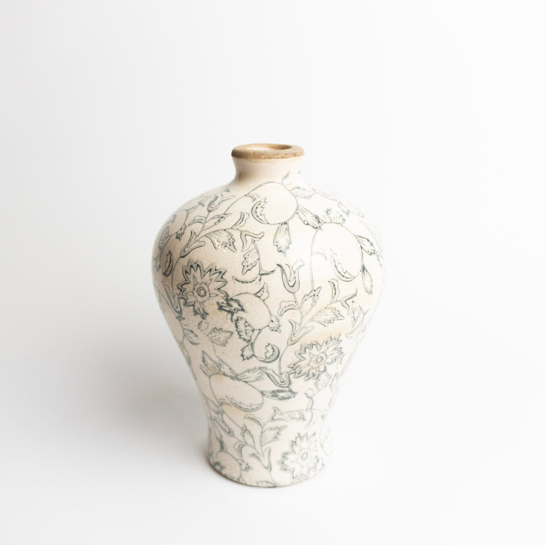 8" Heirloom Plum Vase