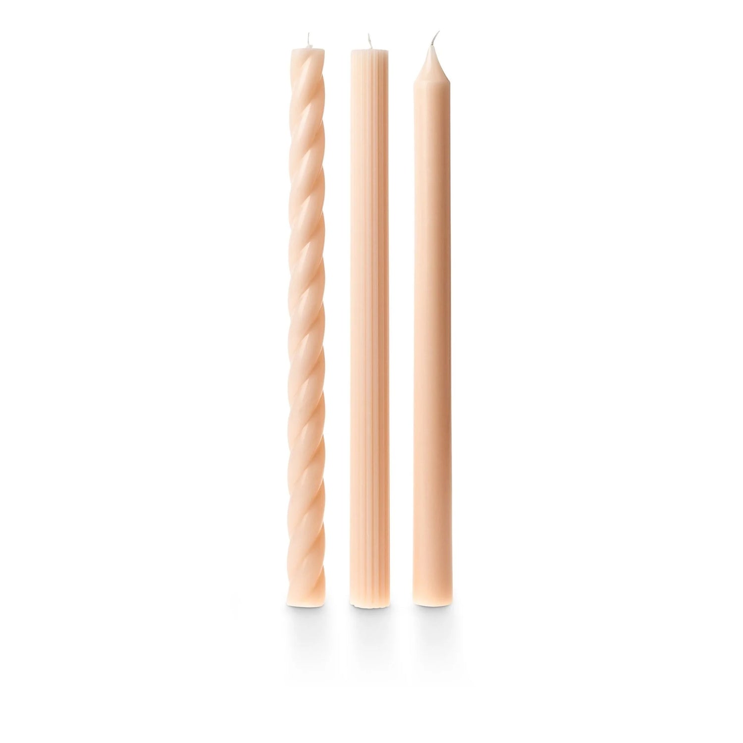 Soft Pink Tapers - 3 Pack