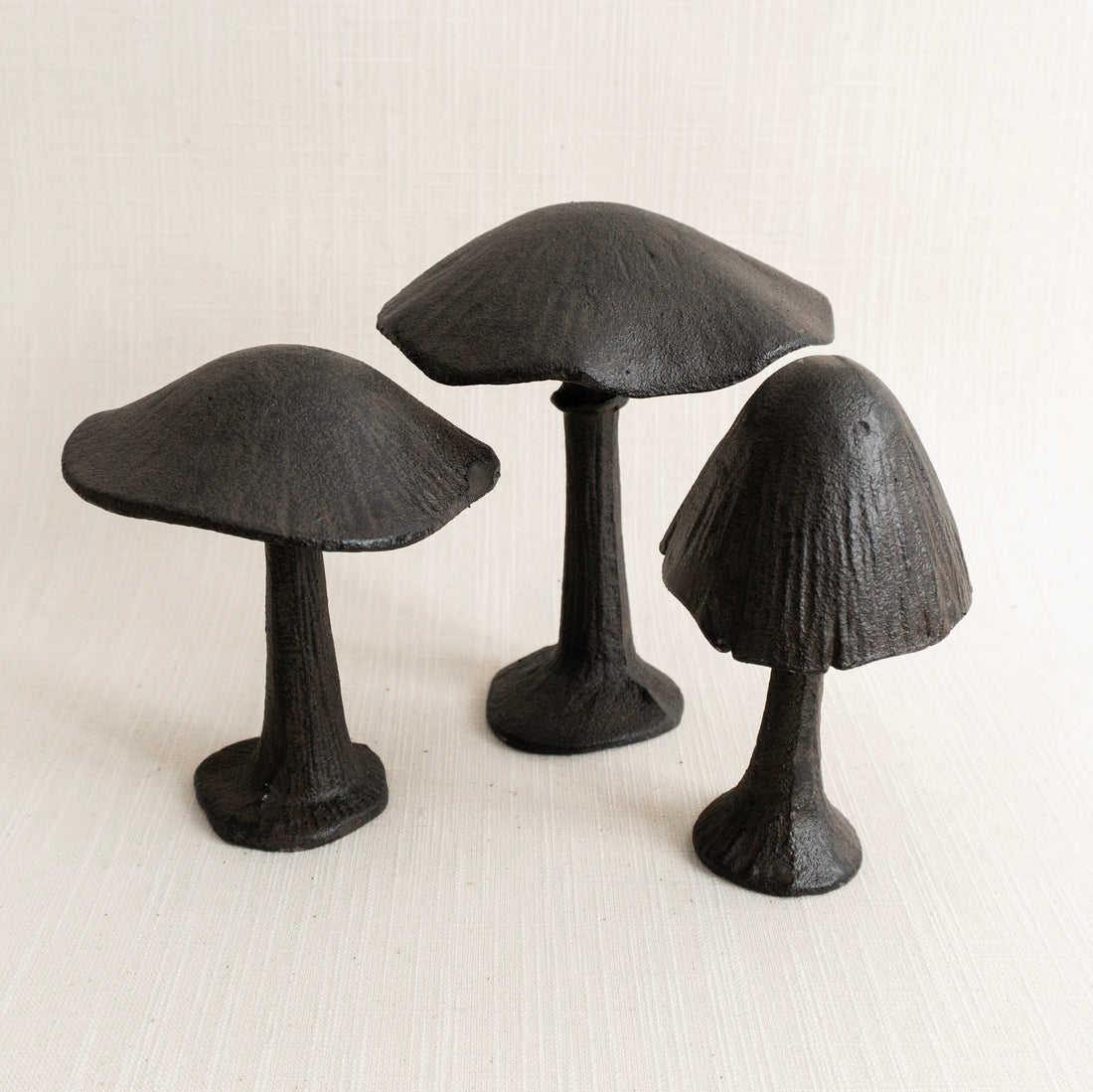 Cast Iron Mushrooms