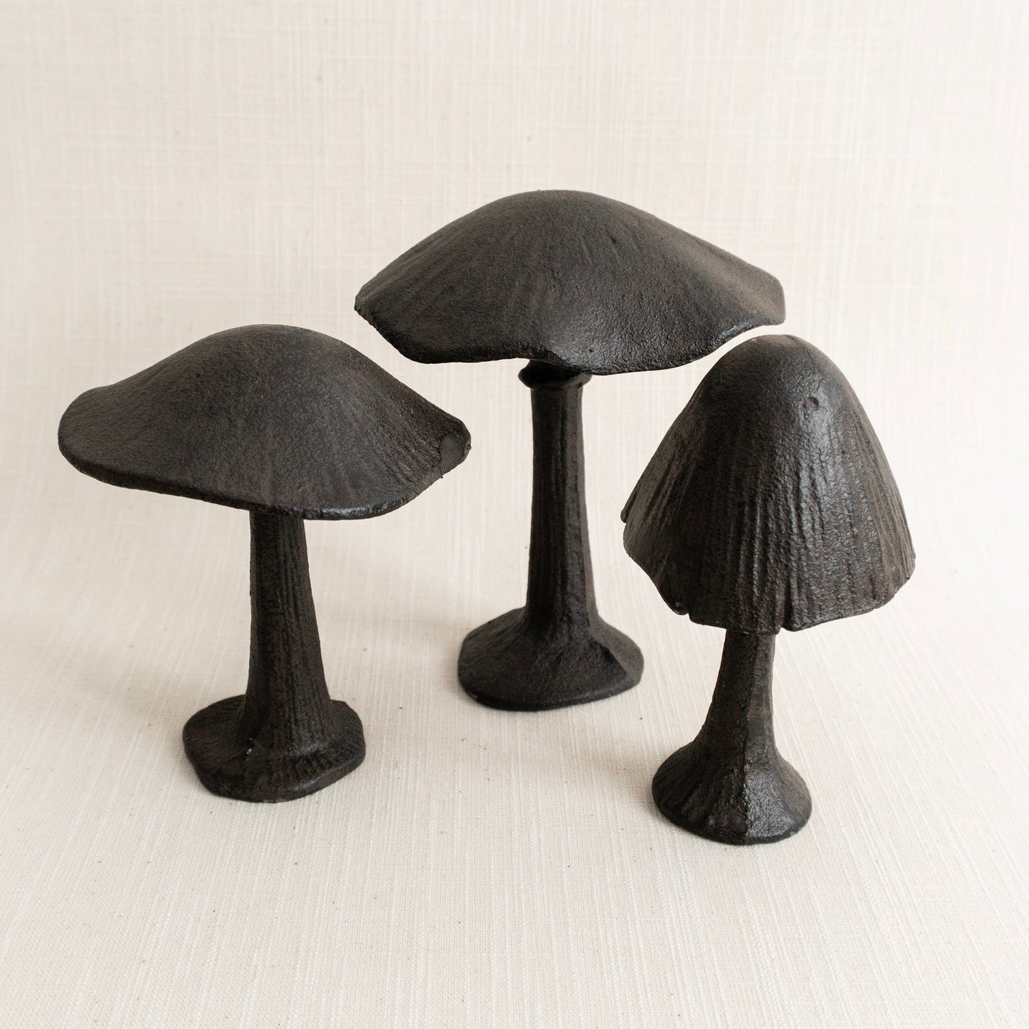 Cast Iron Mushrooms