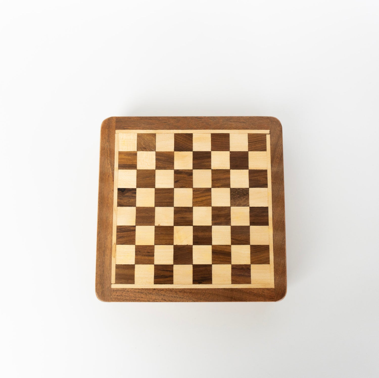 Acacia Wood Magnetic Chess Set
