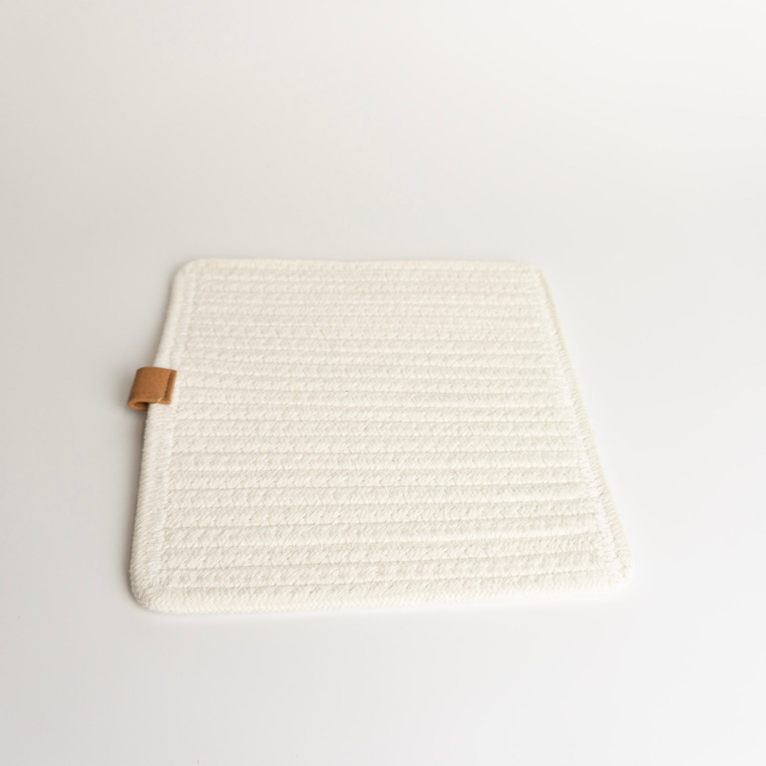 Ivory Square Hot Pad