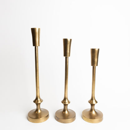 Brass Candle Pillar