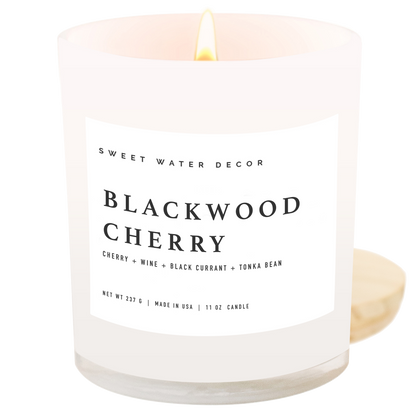 Blackwood Cherry 11 oz Soy Candle