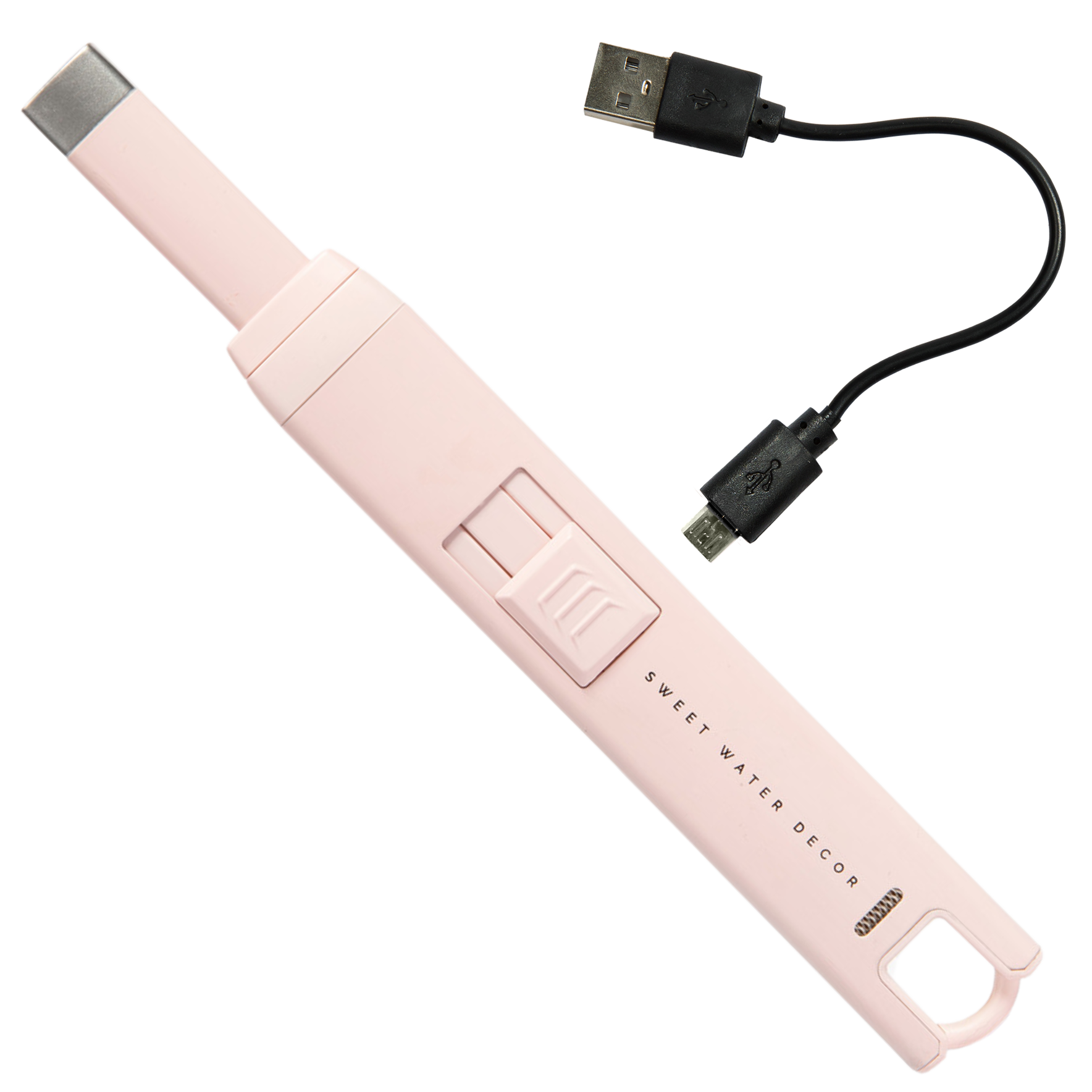 Pink Large Rechargeable Electric Lighter
